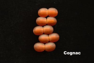 Raw Plastic Clasps for amber necklaces cognac