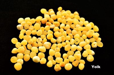 Genuine Natural Baltic Amber RAW Unpolished Beads Yolk 2